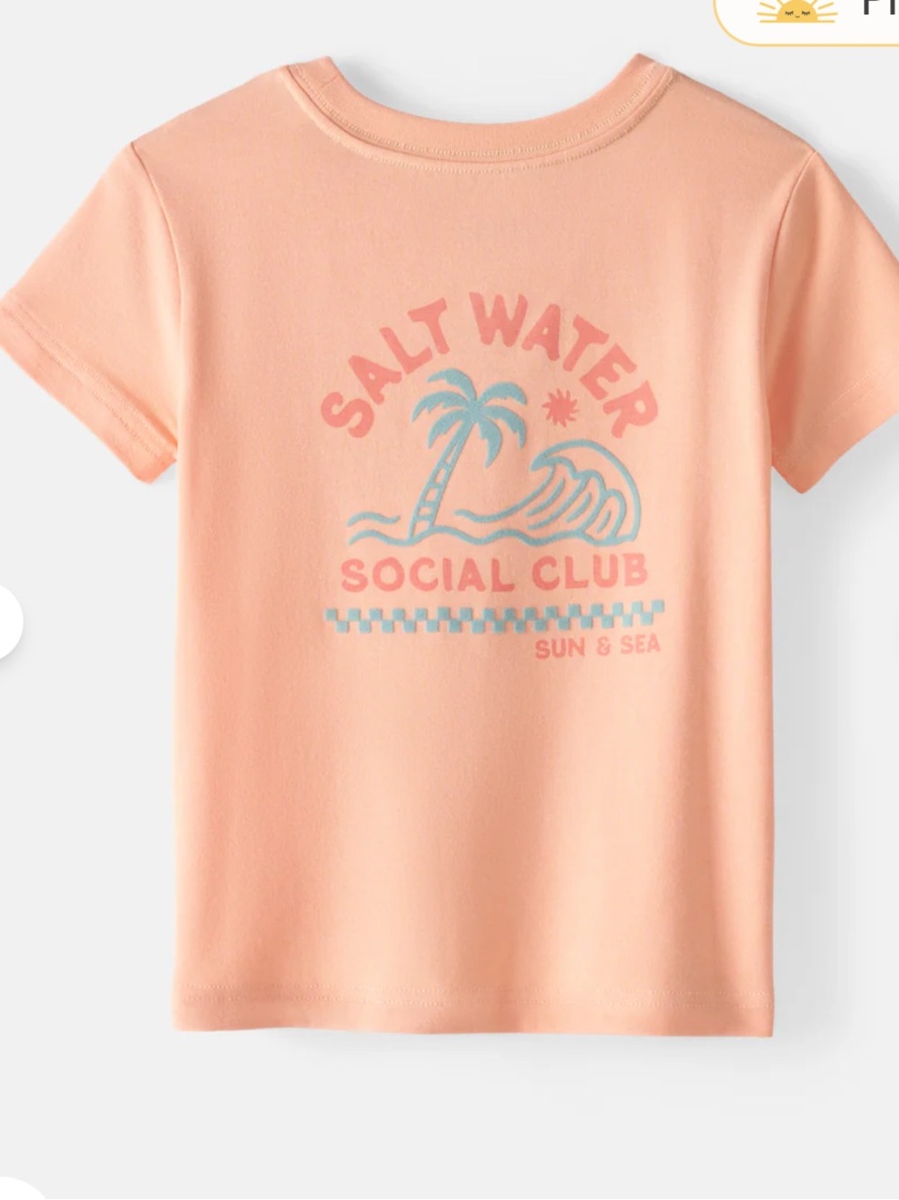Little Sleepies Salt Water Social Club Relaxed Tee